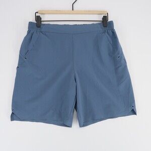 Quechua FH 900 Shorts Mens M‎ Blue Fast Hiking Ultra Light Quick Dry Trail Run